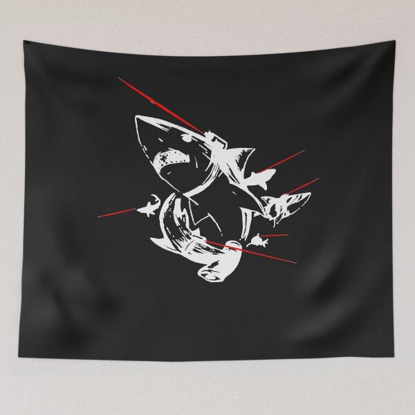 Item preview, Top design sharks with lasers new product designed and sold by Upchurch8.