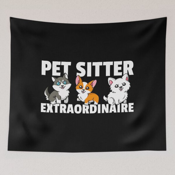 Item preview, Pet Sitter Extraordinaire Funny Dog Walking designed and sold by DNW-art.