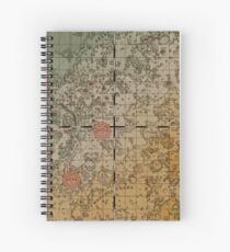 Cuaderno de espiral Aquí hay robots
