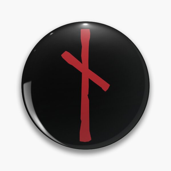 Item preview, Viking Rune - Naudhiz Elder Futhark Runic Necessity Symbol designed and sold by iscaStudioArt.