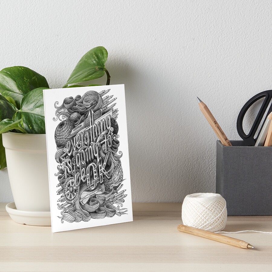 Item preview, Art Board Print designed and sold by EleanorLutz.