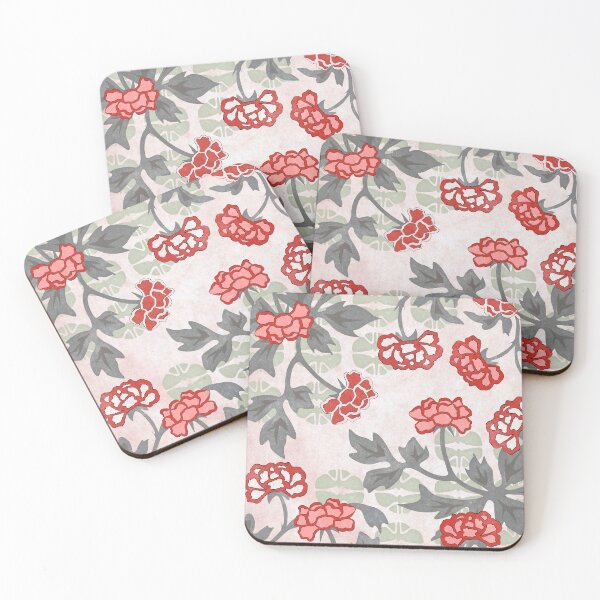 Item preview, Japanese vintage floral print designed and sold by Smug Gay.