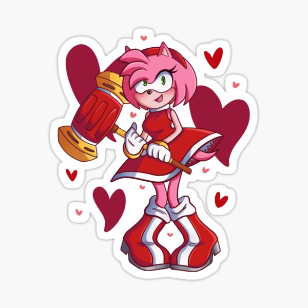 Sweet Amy Rose Sticker For Sale By Neutraltfg01 Redbubble