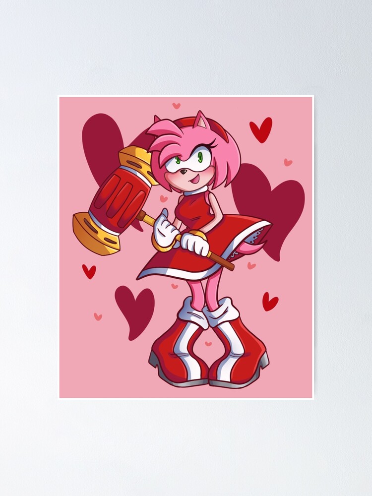 Goth Amy Rose Sonic X Version : r/SonicTheHedgehog