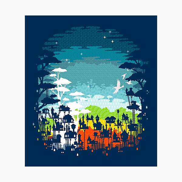Rainforest City Photographic Print
