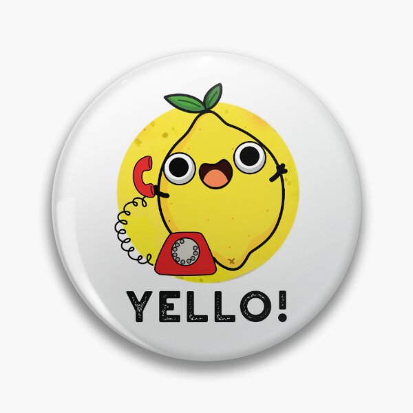 Item preview, Yello Funny Yellow Lemon Puns  designed and sold by punnybone.