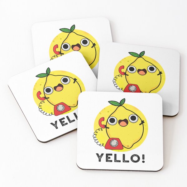 Item preview, Yello Funny Yellow Lemon Puns  designed and sold by punnybone.