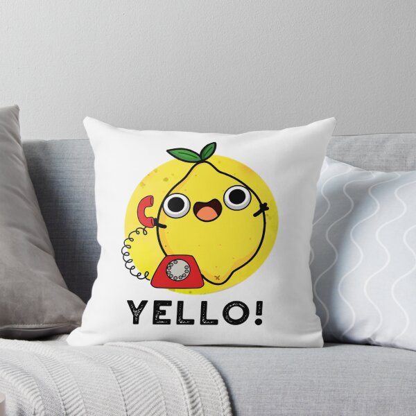 Item preview, Yello Funny Yellow Lemon Puns  designed and sold by punnybone.