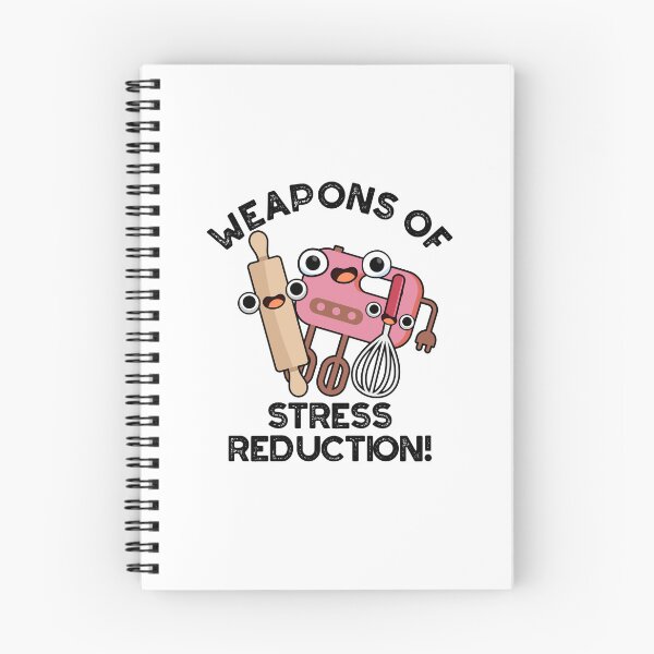 Item preview, Weapons Of Stress Reduction Funny Baking Puns   designed and sold by punnybone.
