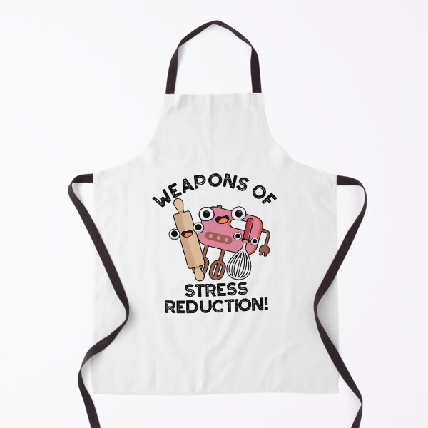 Item preview, Weapons Of Stress Reduction Funny Baking Puns designed and sold by punnybone.