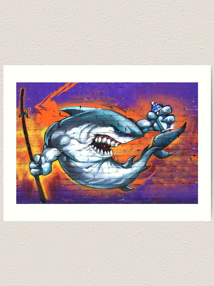 Graffiti Shark | Art Print