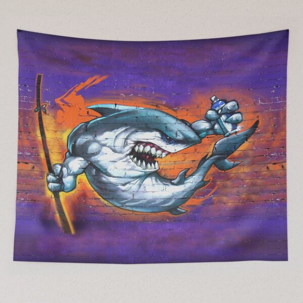 Item preview, Graffiti Shark designed and sold by Gravityx9.