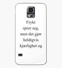 Kjærlighet - Skam Case/Skin for Samsung Galaxy