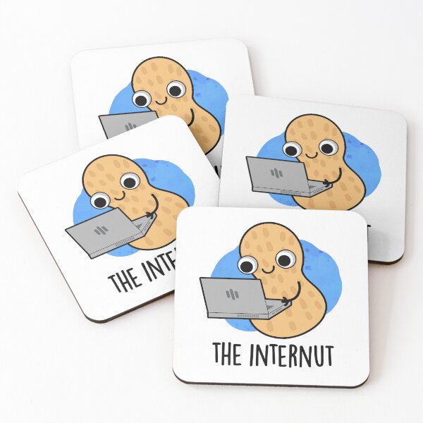 Item preview, The Internut Funny Peanut Puns  designed and sold by punnybone.