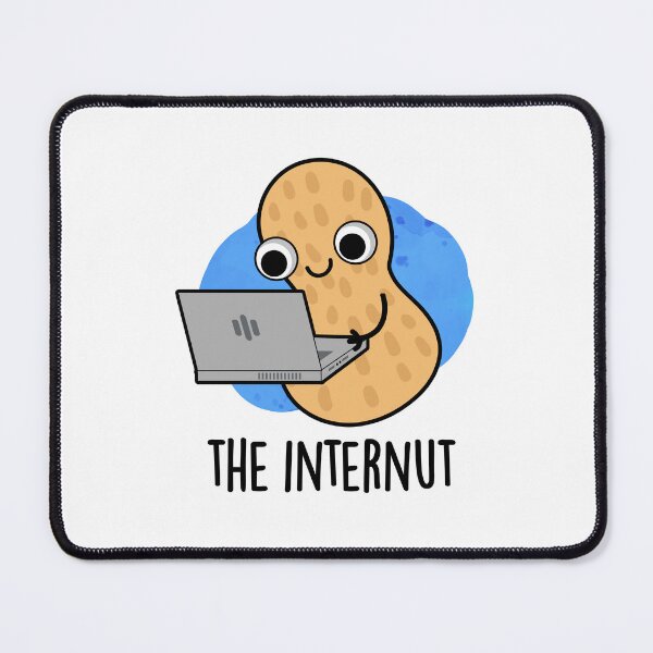 Item preview, The Internut Funny Peanut Puns designed and sold by punnybone.
