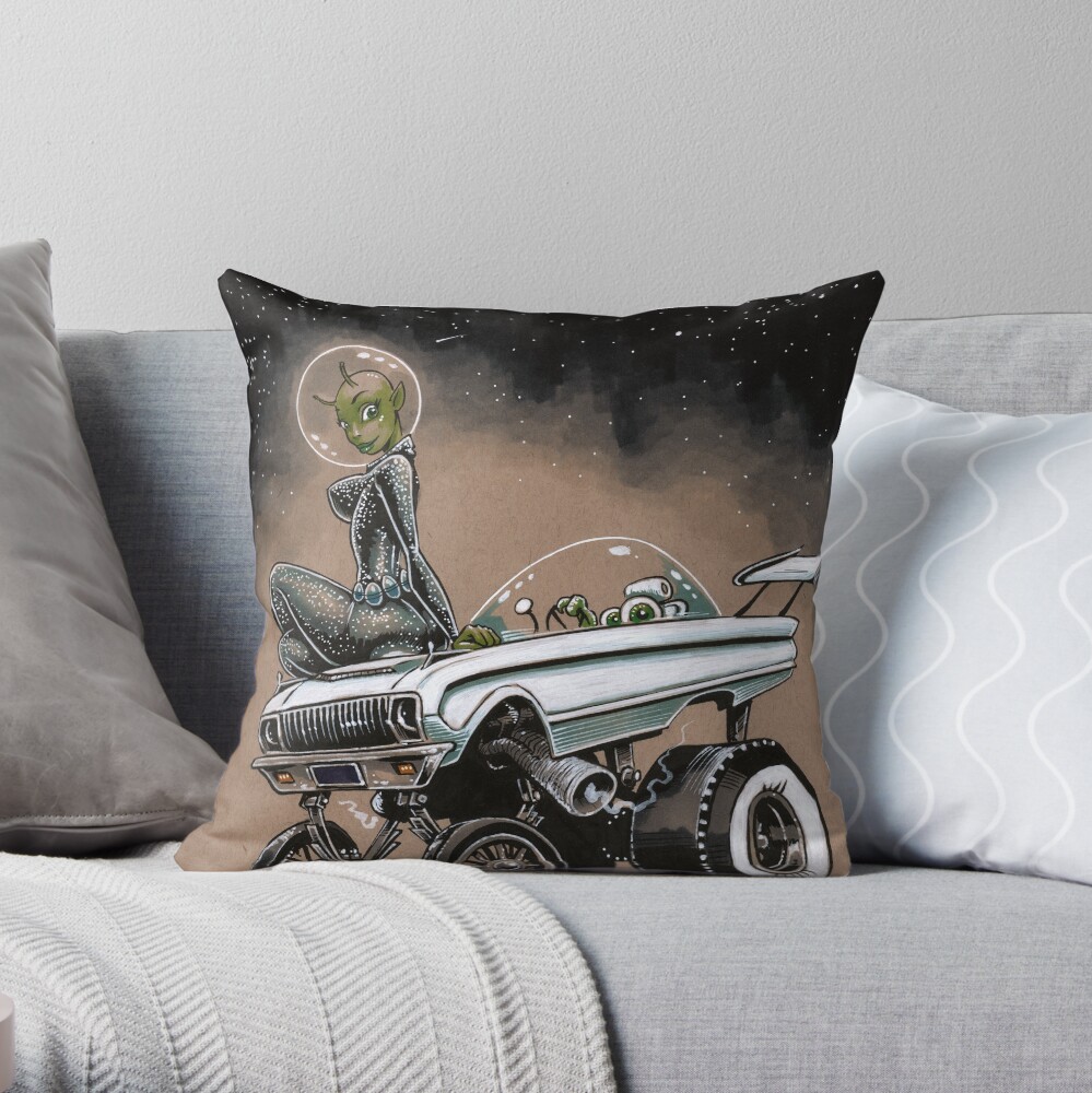 Item preview, Throw Pillow designed and sold by gWebberArts.