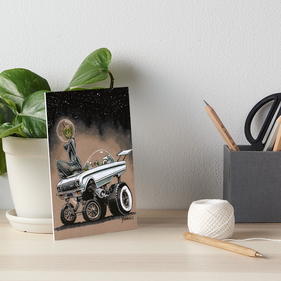 Item preview, Art Board Print designed and sold by gWebberArts.