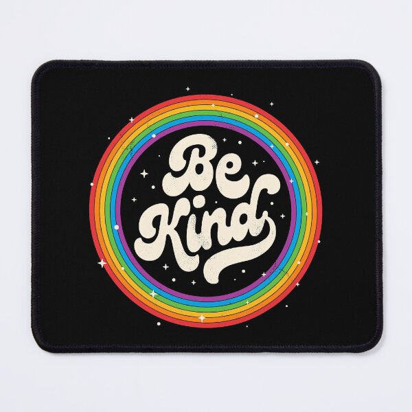 Item preview, LGBTQ Be Kind Gay Pride LGBT Ally Rainbow Flag Retro Vintage designed and sold by GardNewerd.