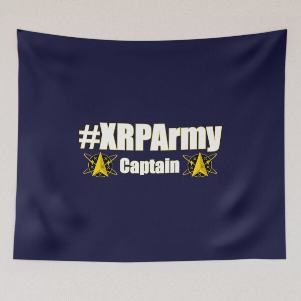 Item preview, XRP Army Rank Captain designed and sold by Dailytees.