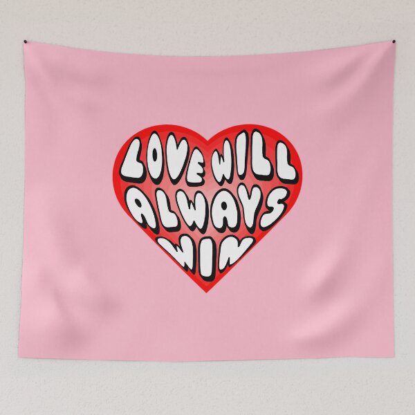 Item preview, Love Will Always Win Red Heart designed and sold by everything4eva.