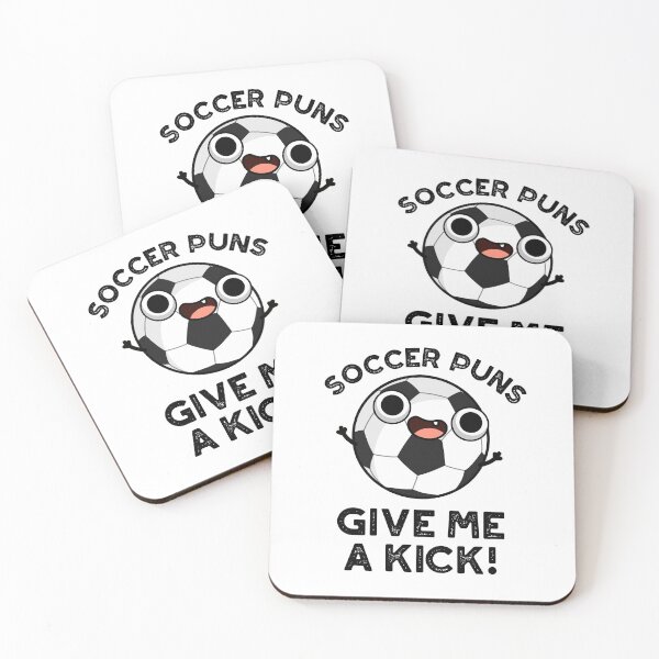 Item preview, Soccer Puns Give Me A Kick Funny Sports Puns  designed and sold by punnybone.