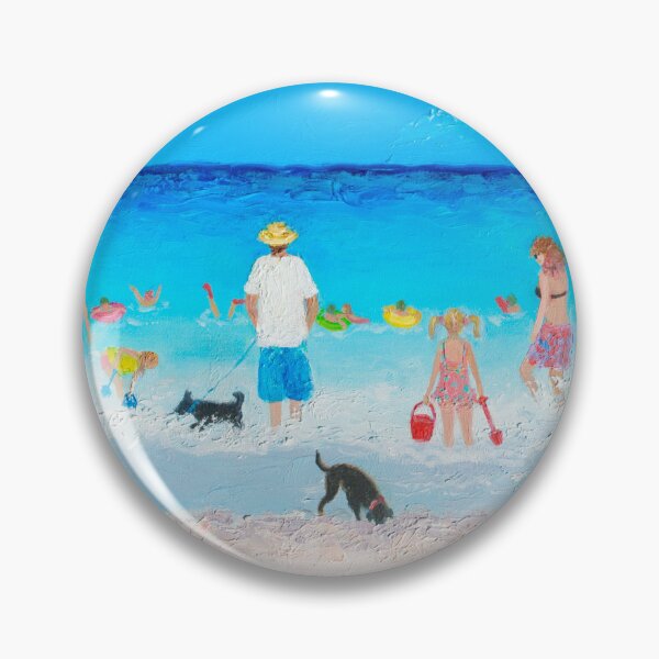 Item preview, A family beach scene designed and sold by MatsonArtDesign.
