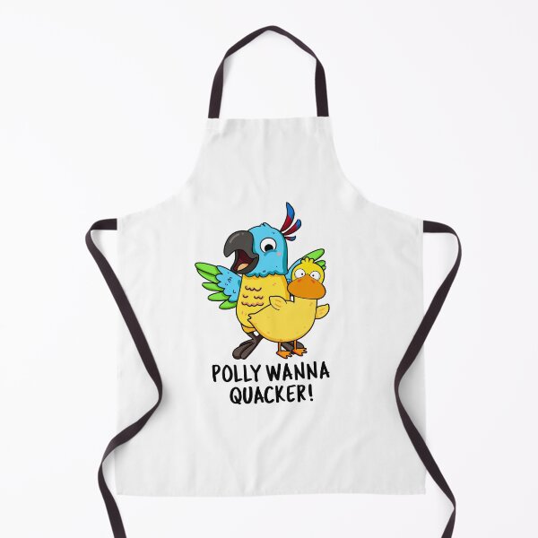 Item preview, Polly Wanna Quacker Funny Animal Puns designed and sold by punnybone.