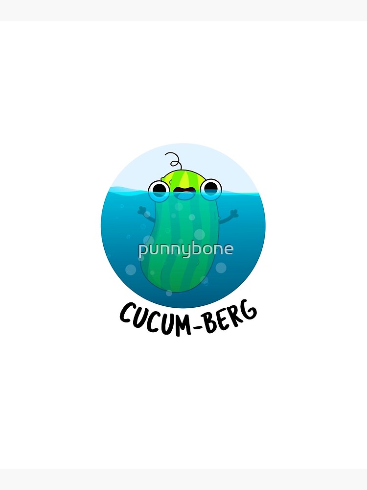 Discover Cucum-berg Funny Cucumber Apron
