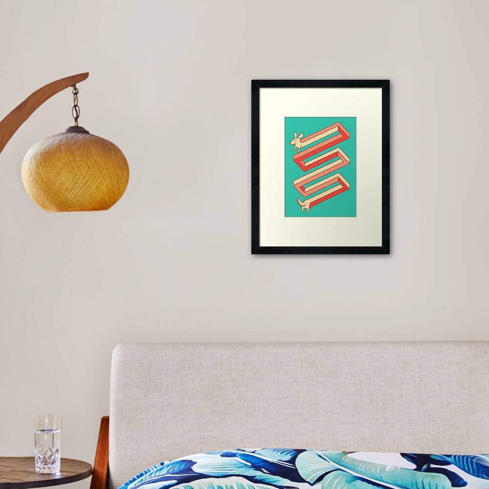 Item preview, Framed Art Print designed and sold by EleanorLutz.