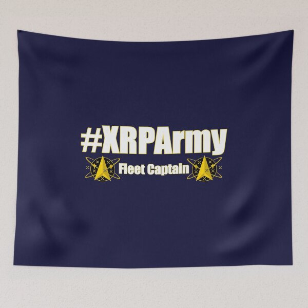 Artikelvorschau, XRP Army Rang Flottenkapitän entworfen und verkauft von Dailytees.