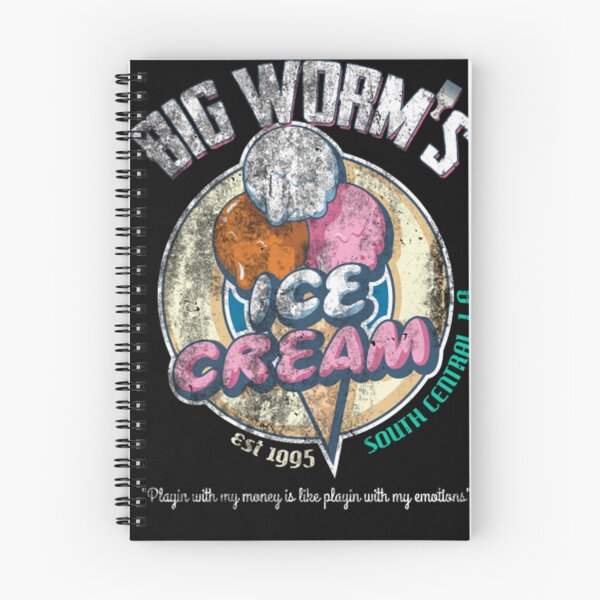 Item preview, Big Worm&39;s Ice Cream, distressed designed and sold by DarrelCarroll.