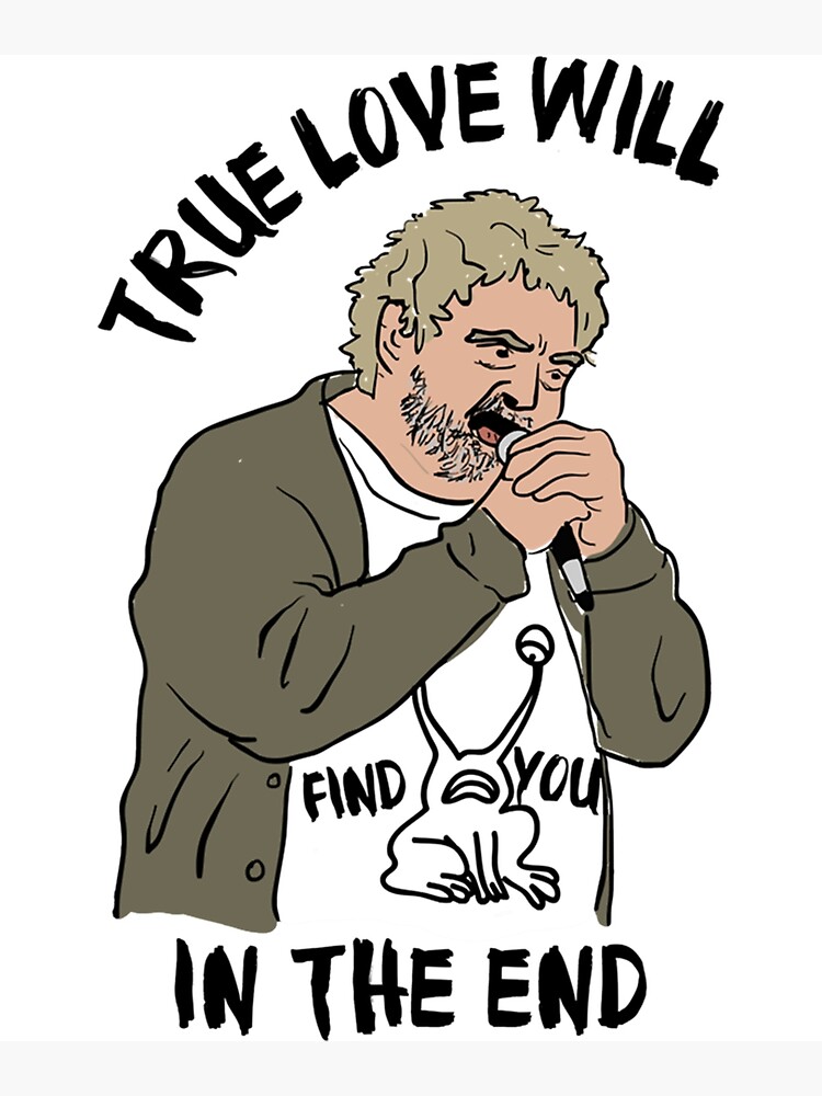 True Love Will Find You In The End Daniel Johnston Tribute Color