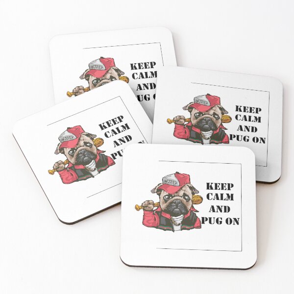 Item preview, keep calm and pug on,for mom ,for lovers ,for dad ,for grandpa,for grandma,keep calm and pug on T-sh Copy designed and sold by demiwither.