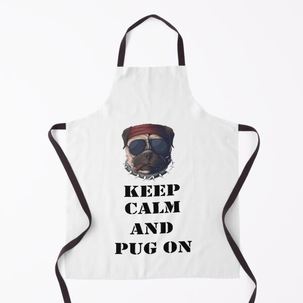 Item preview, keep calm and pug on,for mom ,for lovers ,for dad ,for grandpa,for grandma,keep calm and pug on T-sh designed and sold by demiwither.