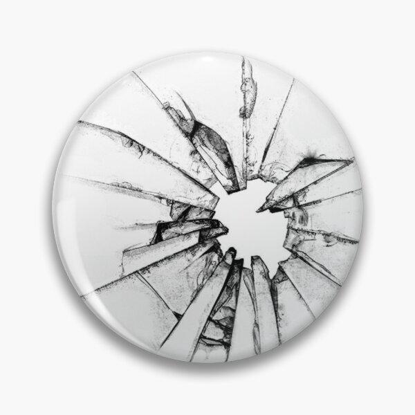 Item preview, broken glass bullet hole designed and sold by SohaibHania.