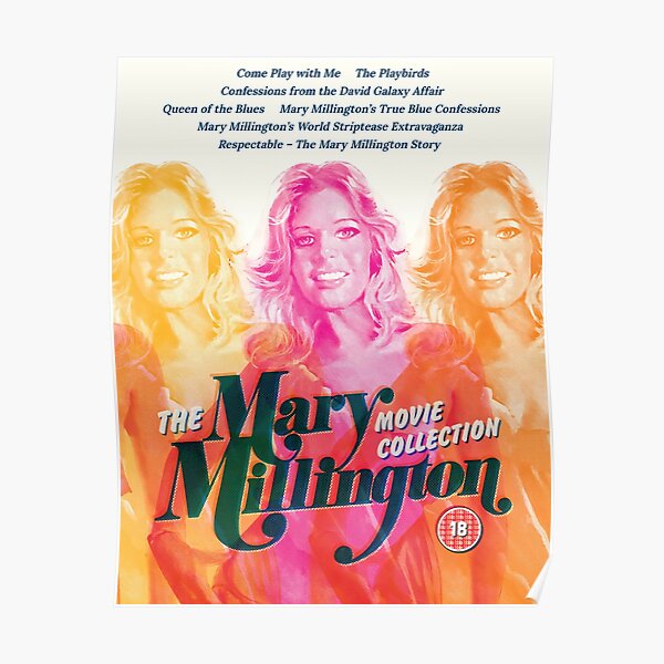 &ldquo;mary millington movie collection&rdquo; Poster for Sale by siegmundb | Redbubble