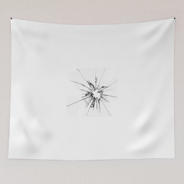 Item preview, broken glass bullet hole designed and sold by SohaibHania.