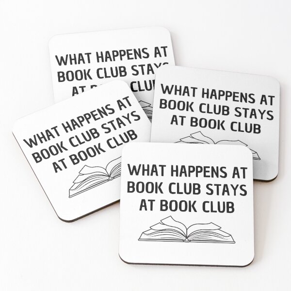 Item preview, What Happens at Book Club Stays at Book Club designed and sold by Eriksonshop.