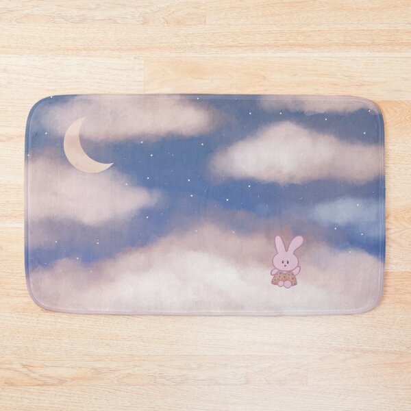 Item preview, Cute Little Bunny On The Moon designed and sold by LaLaurels.