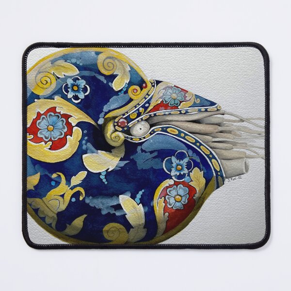 Item preview, Blue Nautilus in aquarelle designed and sold by Staffan84.