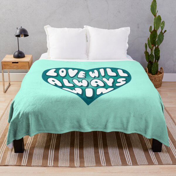Item preview, Love Will Always Win Blue Heart designed and sold by everything4eva.