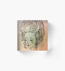 Mademoiselle Acrylic Block