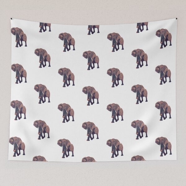 Item preview, Majestic African elephant vector image designed and sold by AlanHillArt.