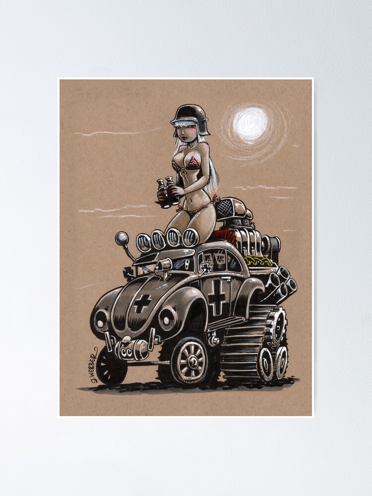 Alternate view of Desert Bettle Poster