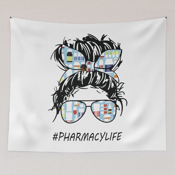 Item preview, Pharmacy Life Girl cute Medical pharmacist designed and sold by AlbredaAE.