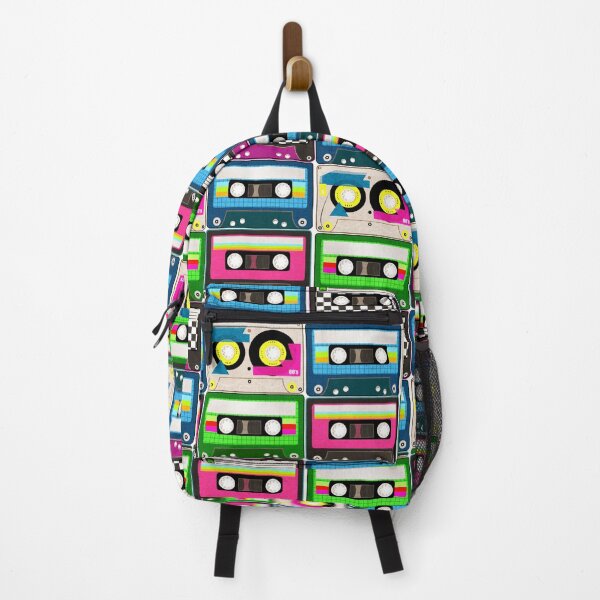 Item preview, 1980's Cassette Tape Seamless Pattern designed and sold by CreativeMagi.