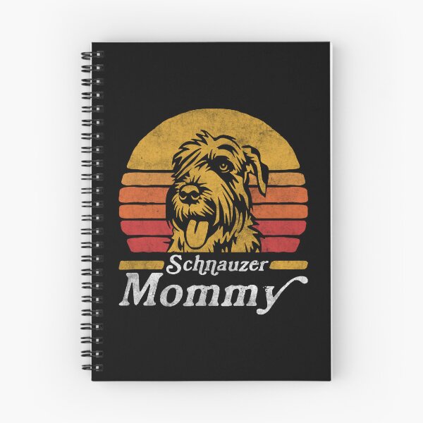 Item preview, Retro Vintage Standard Schnauzer Mommy designed and sold by More Cute Dogs.