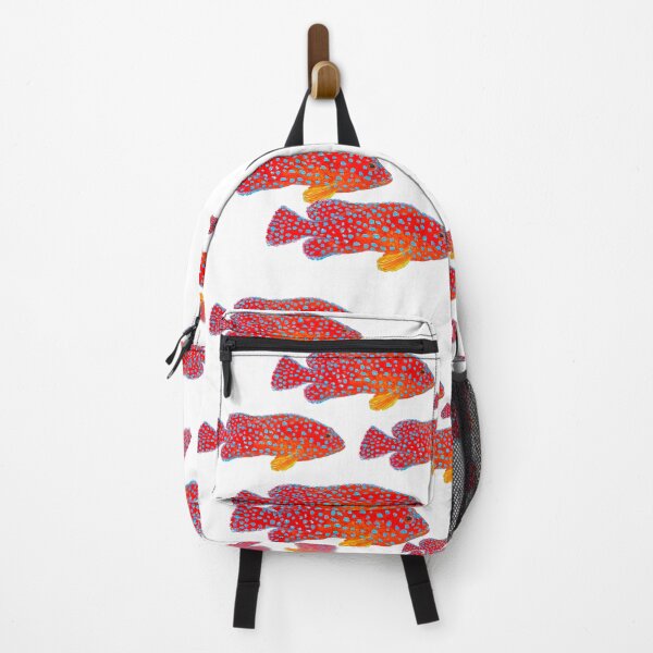 Item preview, Strawberry Grouper Fish School designed and sold by MatsonArtDesign.