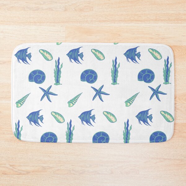 Item preview, Beaches Pattern - Starfish, Fish and Shells designed and sold by ObjectOrigin.
