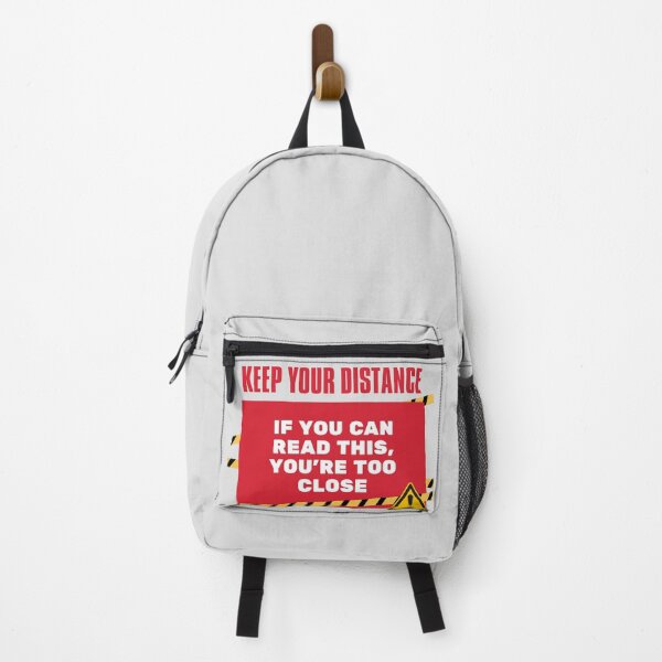Item preview, Human Warning Label Keep Your Distance designed and sold by mschubbybunny.